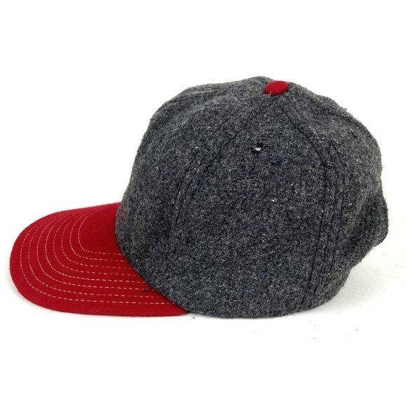 Vintage Ohio State Buckeyes USA Made Gray Wool Snapback Paramount Cap MFG Rare - Picture 4 of 9